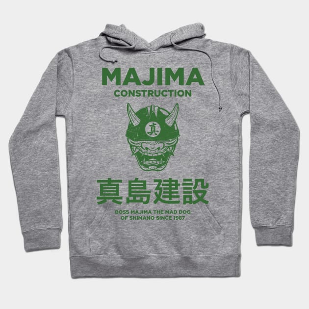 Majima Construction V3 Hoodie by Haunted House Tattoo